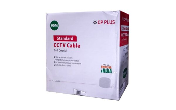 CPPLUS 3+1 CCTV Cable (Standard Cable)